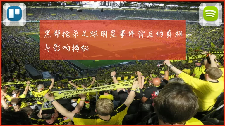 黑帮枪杀足球明星事件背后的真相与影响揭秘