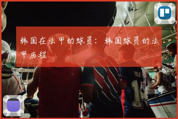 韩国在法甲的球员：韩国球员的法甲历程